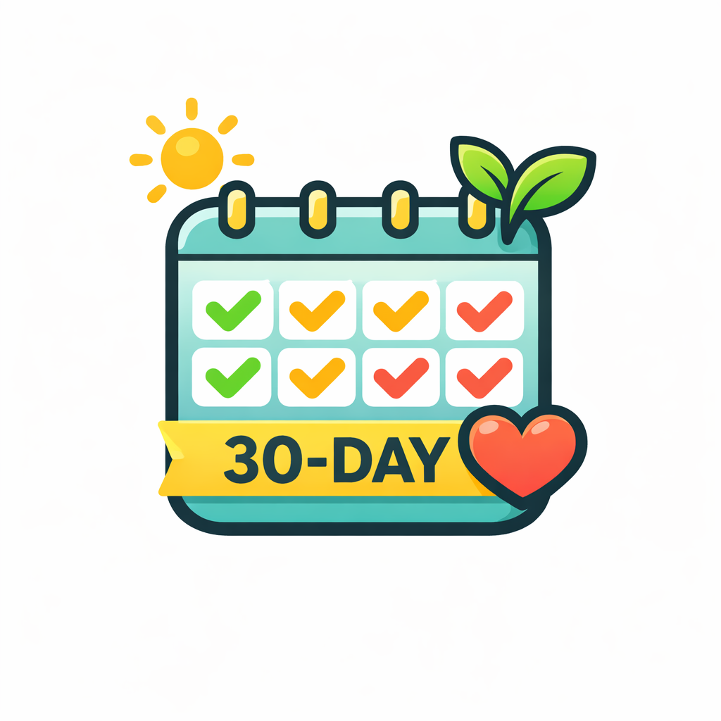 30-Day Wellness Challenge Workbook