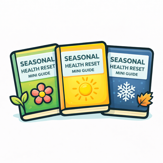 Seasonal Health Reset Mini Guides (4-Pack)